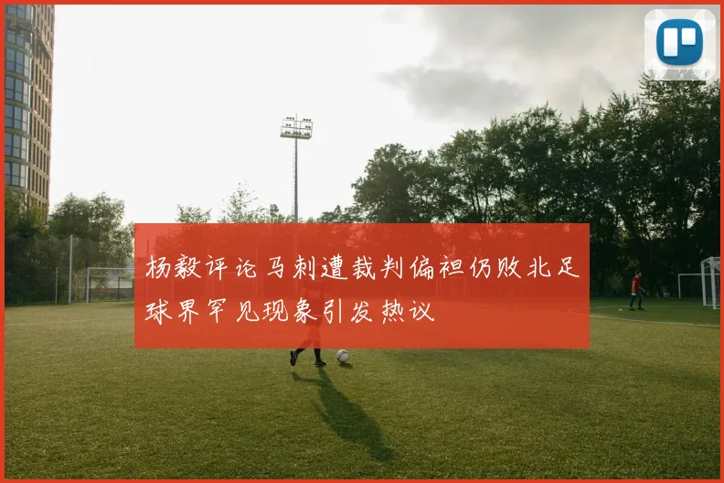 杨毅评论马刺遭裁判偏袒仍败北足球界罕见现象引发热议